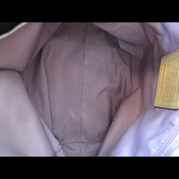 COPY - Vintage Coach pebble grain leather shoulde… - Picture 6 of 8